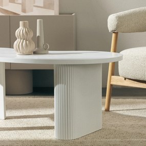 Konferenční stolek Felicia 110 cm bílý