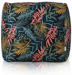 Taburetka Cubo farebné lístie