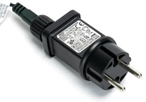 Aigostar - LED vonkajšia vianočná svetelná reťaz 600xLED/8 funkcií 18m IP44 studená biela