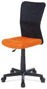 BONTEC Detská stolička, výškovo nastaviteľná, šedá sieťovina, KA-2325 GREY Farba: Oranžová