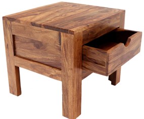 furniture-nabytek.cz - Drevený nočný stolík masív 45x40x40