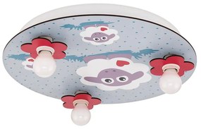 Eglo 97705 - Detské stropné svietidlo LALELU 3xE14/40W/230V