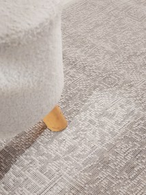 NORTHRUGS, Behúň Duet Kona 106249 White/Gray - na von aj na doma, 80x250, šedá, chodba / predsieň