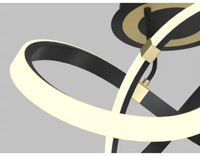 Wofi 9134-104 - LED Stmievateľný prisadený luster INDIGO LED/44W/230V