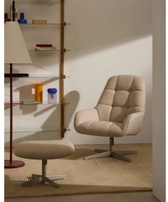 Béžová podnožka Jaspe – Kave Home