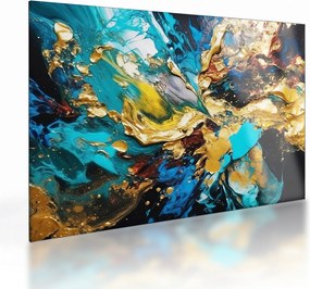 Sklenený obraz - Textúrovaná olejomaľba (70x50 cm)