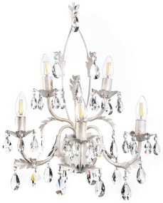 ONLI - Nástenné svietidlo TERESA 5xE14/6W/230V biela