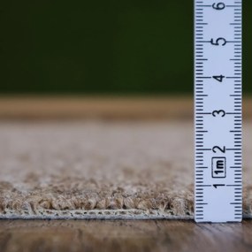 Spoltex, AKCIA: 150x190 cm Metrážny koberec Balance 91 sv. hnedý, šíře, hnedá, filc, chodba / predsieň