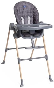 Chicco - Detská jedálenská stolička Polly Essential - šedá