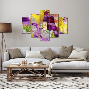 Obraz abstrakcie - maľba (150x105 cm)