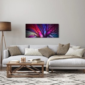 Abstraktný obraz stromu (120x50 cm)