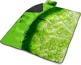 Sablio Plážová deka Limetka: 200x140 cm