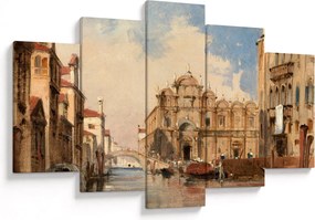 Obraz - Jules-Romain Joyant, The Scuola di San Marco, Venice, reprodukcia (150x105 cm)
