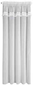 ZÁCLONA NA PÁSKE KIRA1 140X270 CM BIELA
