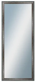 DANTIK - Zrkadlo v rámu, rozmer s rámom 50x120 cm z lišty NEVIS modrá (3052)