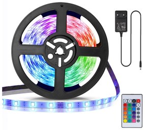 Aigostar - LED RGB Stmievateľný pásik 3m LED/24W/12/230V IP65 + DO