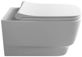 Sapho, BELLO závesná WC misa, Rimless, 35,5x53 cm, biela