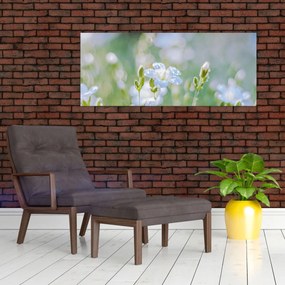 Obraz - Jemné kvety (120x50 cm)