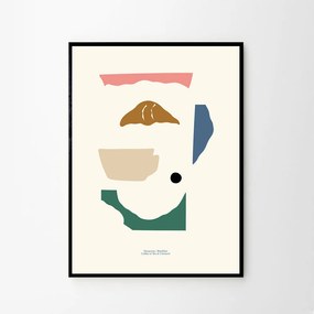 Moikka Plagát Desayuno by Lucrecia Rey Caro 21x29,7 (A4)