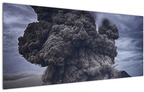 Obraz - Sopečná erupcia (120x50 cm)