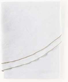 Okrúhly ľanový obrus Kennedy