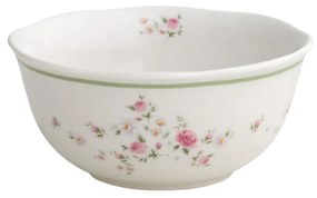 Súprava 2 bielych porcelánových misiek Brandani Nonna Rossa, ⌀ 14 cm