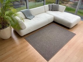 Vopi koberce Kusový koberec Porto hnedý - 133x190 cm