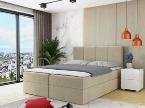 Kontinentálna posteľ Gonzo, Dostupné poťahy: Manila 35, Rozmer postele: 160x200