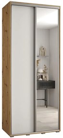 Skriňa 45 Canaris 3 130 artisan/biela/silver