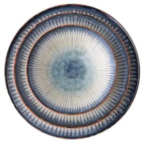 Jedálenská súprava 24 ks modrá/porcelán