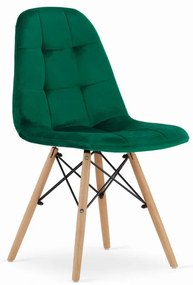 Set štyroch jedálenských stoličiek DUMO - zelené (4 ks)