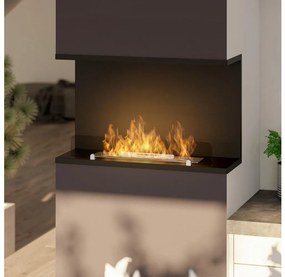 InFire - Vstavaný BIO krb 80x45 cm 3kW čierna
