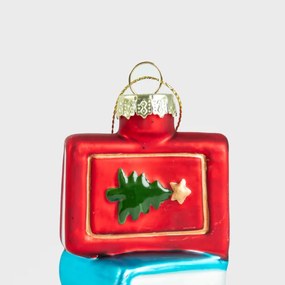 Závesná vianočná dekorácia GLASSO knihy 712678