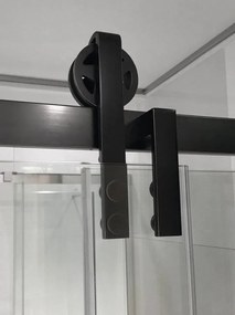 Gelco, VOLCANO BLACK sprchové dvere 1500 mm, číre sklo, GV1415