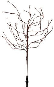 Ecolamp Solárny LED stromček Tree, 0,1w, 3000k, RGB