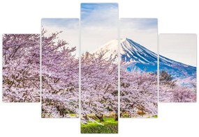 Obraz - Japonsko na jar (150x105 cm)