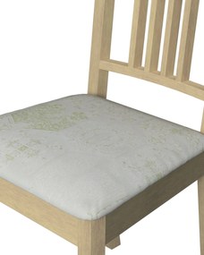 Poťah na stoličku Börje farba produktu zelená látka lesklá, zapletaná, vzorované