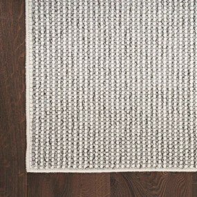 Koberec NATURAL TEXTURE ivory / sivý