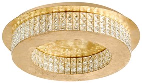 LED stropné svietidlo Zeffari 50 zlaté