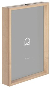 Stojací rámček v prírodnej farbe 22,5x31,5 cm Flavina – Kave Home