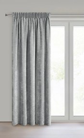 ZÁVES NA PÁSKE NILO 140X270 CM SIVÁ