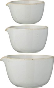 Ib Laursen Keramická miska s nálevkou Natural M