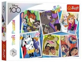 Trefl Puzzle Disney hrdinové 48x34cm 200 dílků