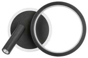 LED nástenné bodové svietidlo MONET LED/16W/230V čierne