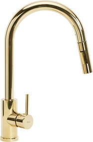 Rea Fresh, stojanková drezová batéria h-395, zlatá lesklá, REA-B0669