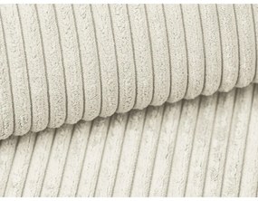 Béžová menčestrová rozkladacia pohovka 195 cm Nona – Makamii