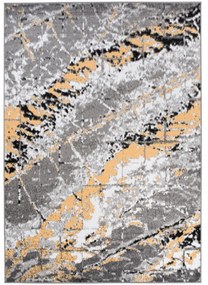 Kusový koberec PP Kevis šedožltý 140x200cm