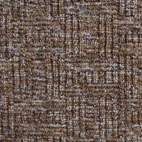 Spoltex, AKCIA: 75x530 cm Koberec metráž Optik 15 Hnedý, šíře, hnedá, filc, obývacia izba