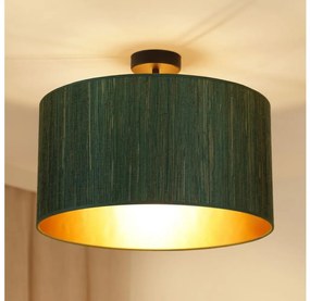 Brilagi - Prisadený luster BOSTON ROLLER 1xE27/15W/230V pr. 45 cm zelená/zlatá