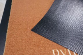 Mercury Flooring, Rohožka Bývame u svojej mačky 40x60 cm, 40x60, oranžová